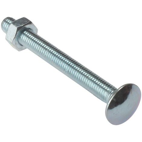 Carriage Bolt & Nut Zp M12 X 100Mm Bag 5 (1/3)