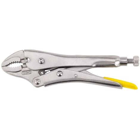 Stanley 0-84-809 Curved Jaw Locking Plier Mole Grips 225mm 9in STA084809 Pliers
