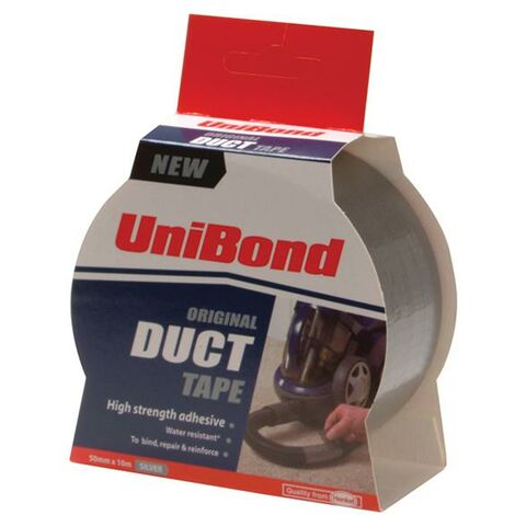 UniBond 2675774 Duct Tape 50mm x 10m Silver UNI1667265