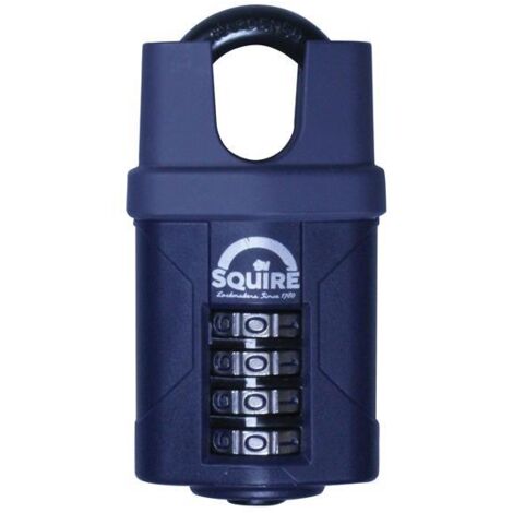 Cp40Cs Combination Padlock 4-Wheel Closed Shackle 40Mm