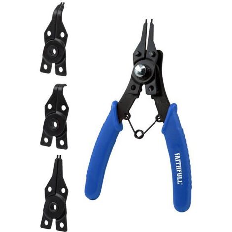 Faithfull 10002 Circlip Pliers Set, 5 Piece FAIPLCIRSET (1/3)