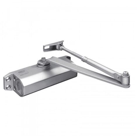 UNION J-CE3F-SIL CE3F Fixed Size 3 Rack & Pinion Door Closer Silver UNNJCE3F