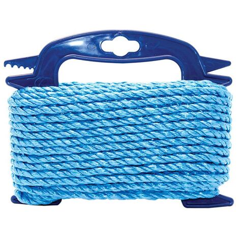 Faithfull 89808TJ Blue Poly Rope 8mm x 15m FAIRB8015H