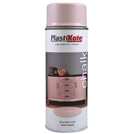 PlastiKote Chalk Finish Spray Pale Rose 400ml PKT27105