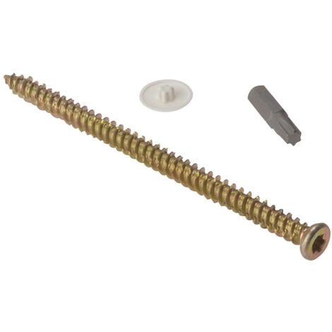 Concrete Frame Screw Torx Compatible High-Low Thread Zyp 7.5 X 62Mm Bag 10