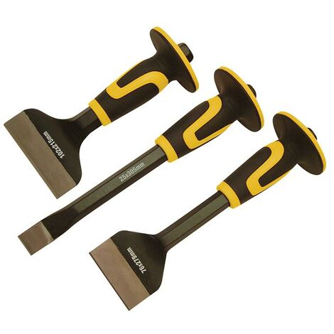 Roughneck 31-993 Chisel & Bolster 3 Piece Set 76 x 254mm 70 x 216mm & 254 x 25mm ROU31993 (1/3)