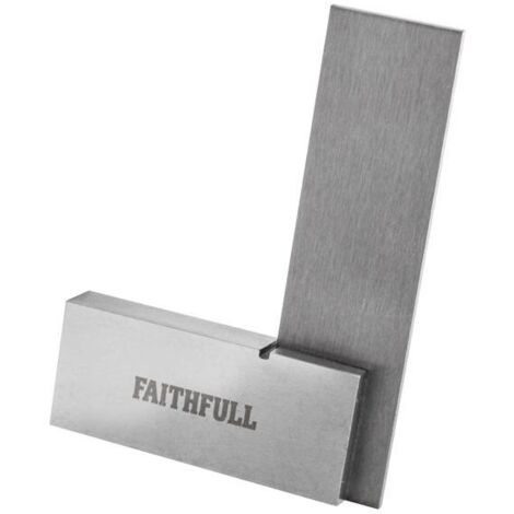Faithfull 50mm (2-inch) Engineer's Square FAIES2 for Precision Layout and Measurement