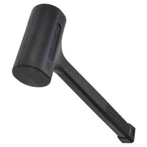 Faithfull YY08RU025A Dead Blow Black PVC Hammer 680g (1 lb 8oz) FAIDBLOW112