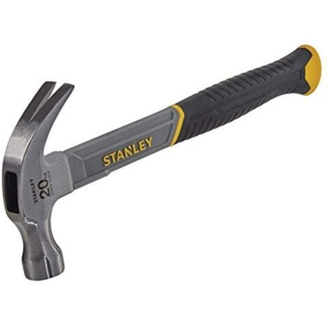 STANLEY® Curved Claw Hammer Fibreglass Shaft 570g (20oz) STA051310