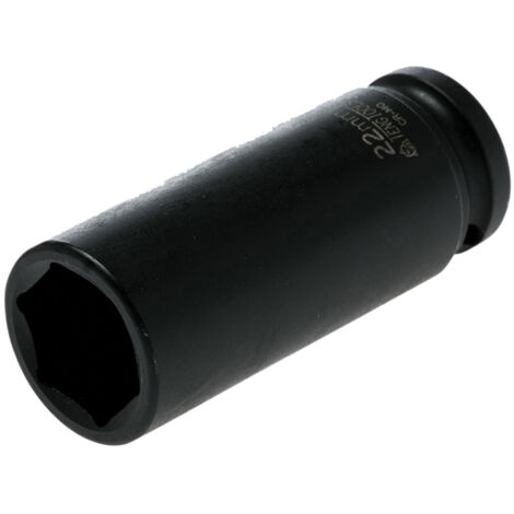 Teng 920622N Deep Impact Socket Hexagon 6-Point 1/2in Drive 22mm TEN920622N