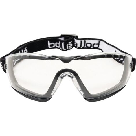 Bolle Safety COBFSPSI COBRA PSI PLATINUM Safety Glasses with Strap Clear BOLCOBFSPSI