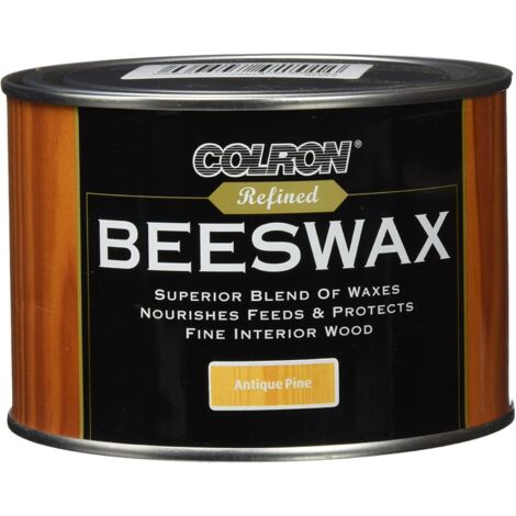 Ronseal 34546 Colron Refined Beeswax Paste Antique Pine 400g RSLCRPBWAP4