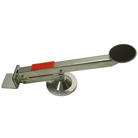 Roughneck ROU32500 One Foot Operated Door and Board Lifter 75kg Lift Swivel Base (1/3)