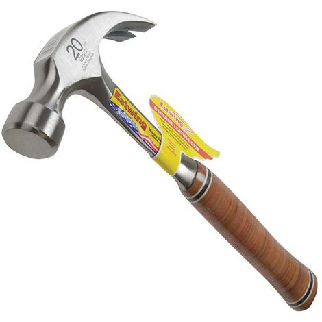 Estwing E20C E20C Curved Claw Hammer - Leather Grip 560g (20oz) ESTE20C