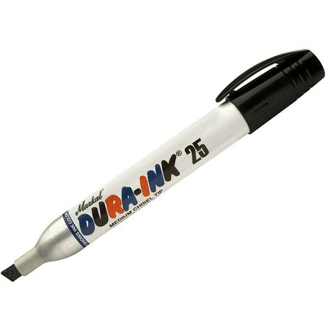 Markal Dura-Ink 25 Ink Felt Tip Marker Black (1/3)
