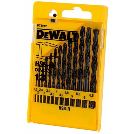DEWALT Dt5912 Hss Jobber Drill Bit Set, 13 Piece