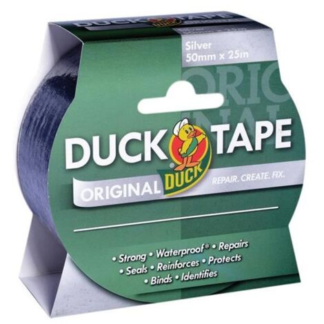 Shurtape 211111 Duck Tape Original 50mm x 25m Silver SHU211111