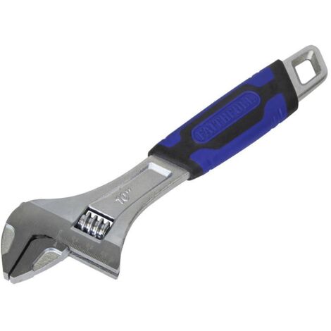 Faithfull Contract Adjustable Spanner 250mm 10in Jaw Capacity 35mm FAIAS250C (1/2)