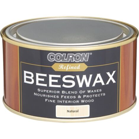 Ronseal Colron Refined Beeswax Paste Natural 400g RSLCRPBWN4