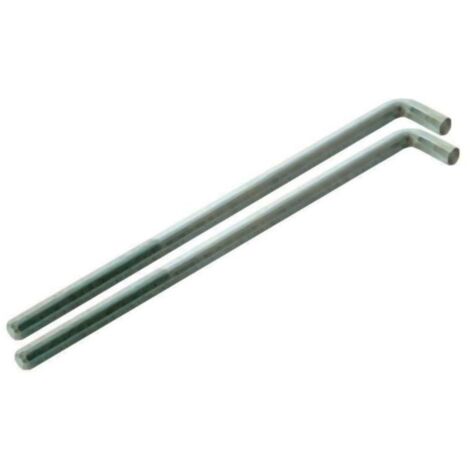 Faithfull PROEXTB18 External Building Profile - 460mm (18in) Bolts (Pack 2) FAIPROEXTB18