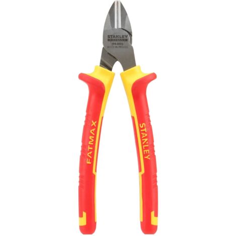STANLEY 0-84-009 FatMax Side Cutting Pliers VDE 160mm STA084009