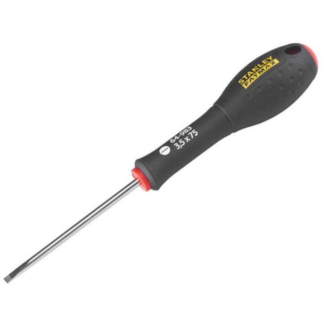 Stanley FATMAX® Electrician Flat Narrow Screwdriver 3.5x75mm (1/3)