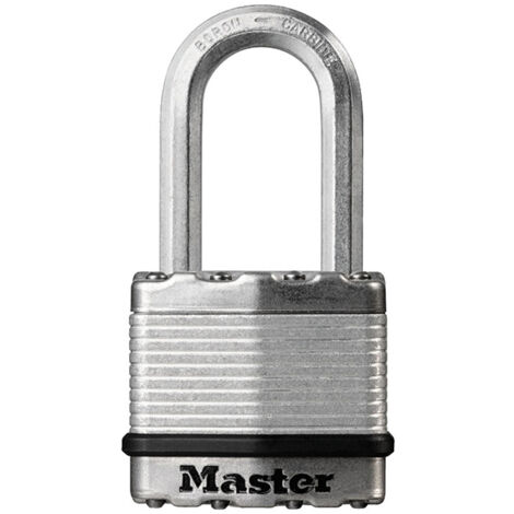 Master Lock M1EURDLF Excell Laminated Steel 45mm Padlock 4-Pin - 38mm Shackle MLKM1LF