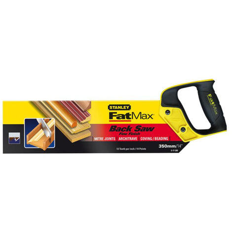 STANLEY® FatMax® Tenon Back Saw 360mm (14in) 13 TPI STA217202