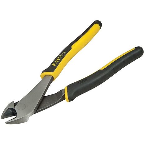 Stanley FatMax Angled Diagonal Cutting Pliers 200 mm (8 in) - Bi-Material Handles