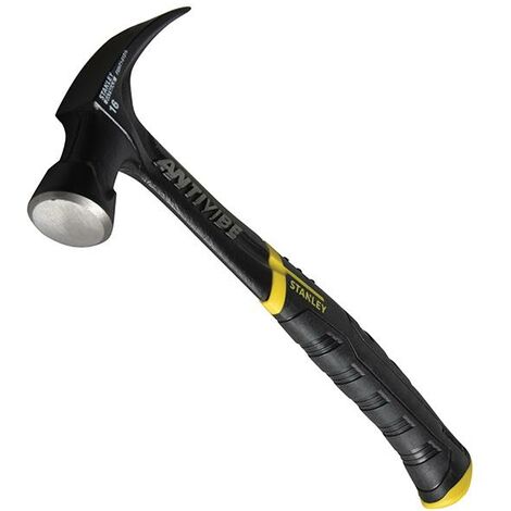 STANLEY® FatMax® AntiVibe All Steel Rip Claw Hammer 450g (16oz) STA151276