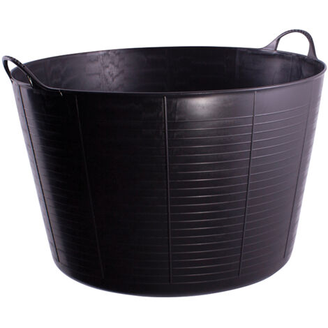 Red Gorilla Tub 75 Litre Extra Large Flexible Mixing Tub - Black
