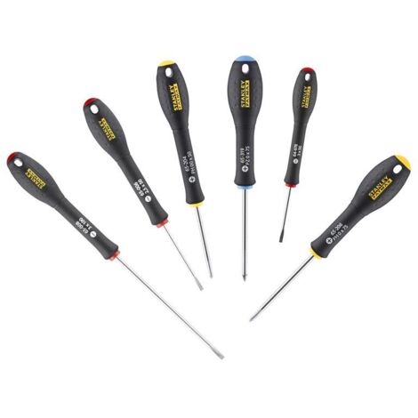 STANLEY 0-65-492 FatMax Precision Screwdriver Set, 6 Piece STA065492 (1/4)
