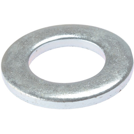 Forgefix Heavy-Duty Zinc-Plated Flat Washers M10 Bag of 100 (1/2)