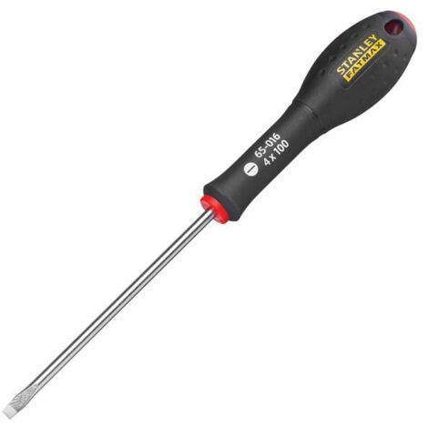 Stanley Tools Fatmax Screwdriver Flared Tip 4.0 X 100Mm (1/4)