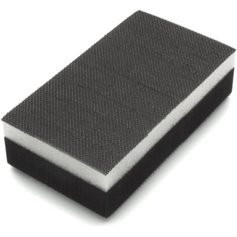 Flexipads Hand Sanding Block Double Sided Medium/Soft 70 x 125mm FLE56005 (1/3)