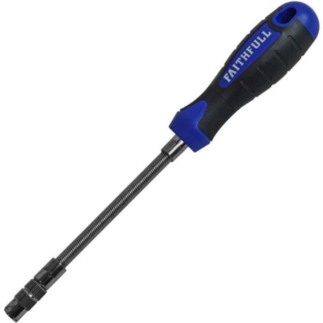 Faithfull Flex Drive Screwdriver 6.5Mm (1/4In) Magnetic (1/4)
