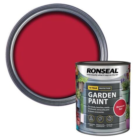 Garden Paint Moroccan Red 750Ml