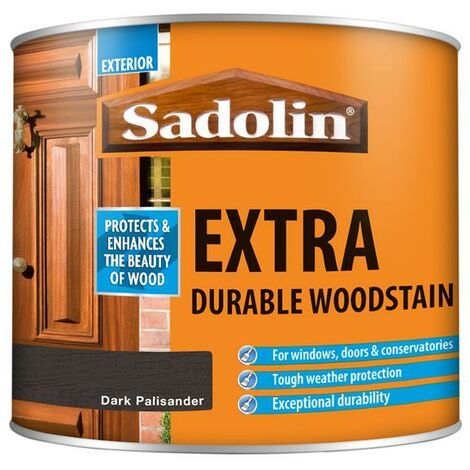 Sadolin Extra Durable Woodstain Dark Palisander 500ml SAD5028546