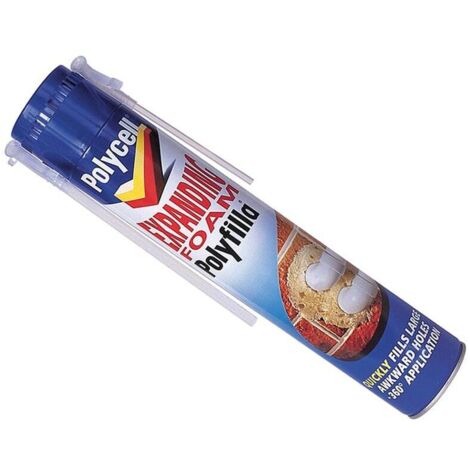 Polycell Expanding Foam Polyfilla 825ml