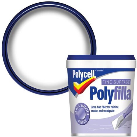 Polycell 5084947 Fine Surface Filler Tub 500g PLCFSF500GS
