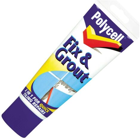 Polycell Fix & Grout Tube 330G - Waterproof Sealant