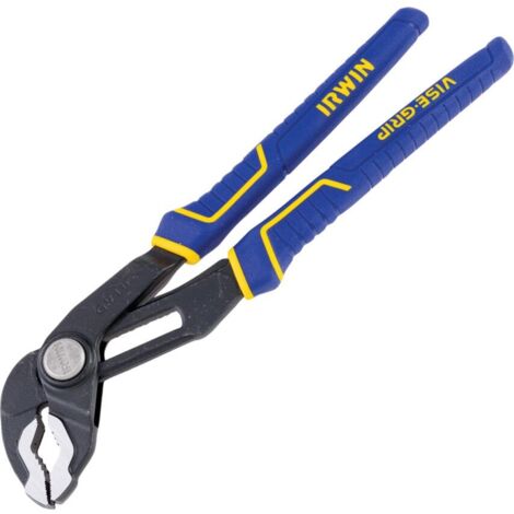 IRWIN Vise-Grip GV10 Groovelock Water Pump Pliers with ProTouch Handle, 250mm Length, 56mm Capacity