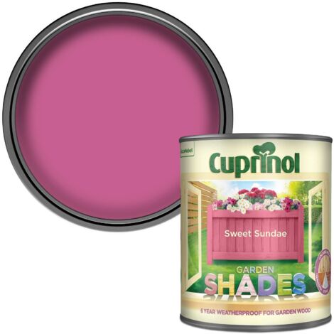 Cuprinol 5159074 Garden Shades Sweet Sundae 1 litre CUPGSSS1L
