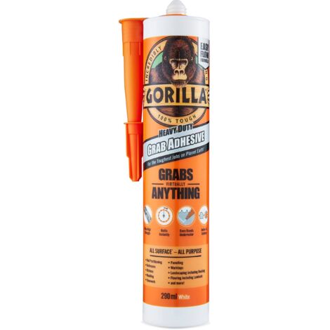 Gorilla Glue Gorilla Heavy-Duty Grab Adhesive White 290ml GRGASAPGA