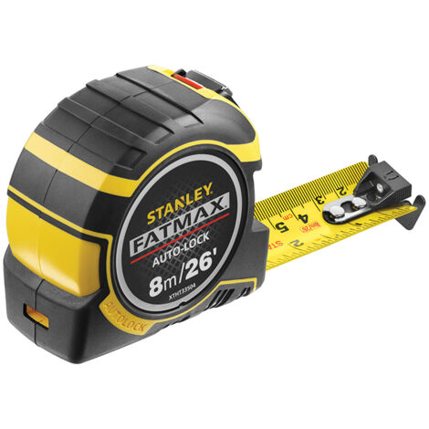 Stanley 0-33-504 XTHT0-33504 Tape Measure FatMax Autolock 8m Pocket Tape