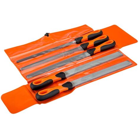 Bahco 250mm (10in) ERGO™ Engineering File Set, 5 Piece BAH47810