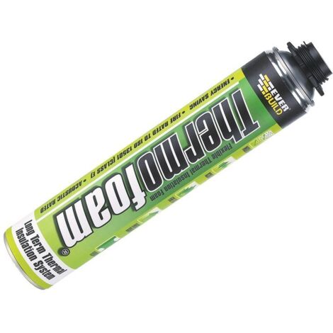 Everbuild EVTHERM7 Gun Grade Thermofoam Insulation Foam 750ml EVBEVTHERM7