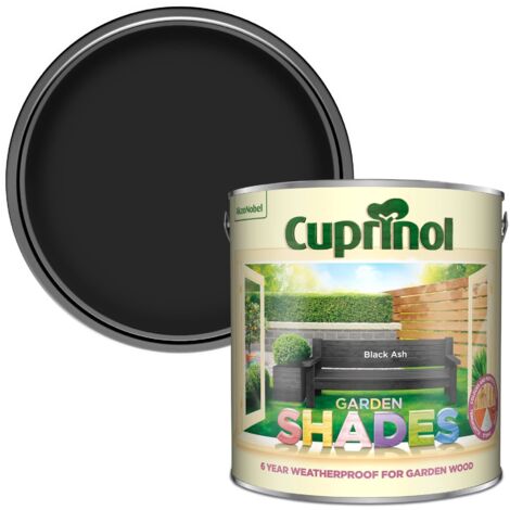 Cuprinol 5083469 Garden Shades Black Ash 2.5 litre CUPGSBLA25L (1/5)
