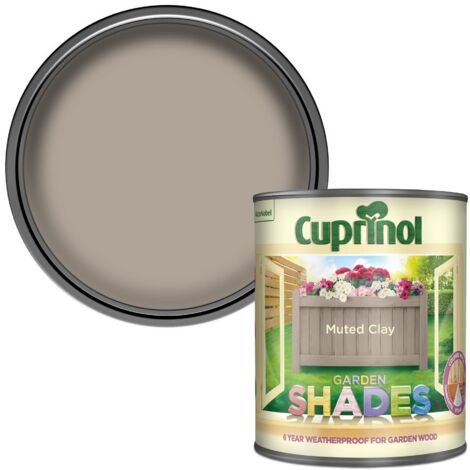 Cuprinol 5122392 Garden Shades Muted Clay 1 litre CUPGSMC1L
