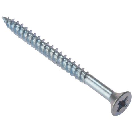 ForgeFix CSK28ZP General Purpose Pozi Compatible Screw CSK TT ZP 2in x 8 Box 200 FORCSK28Z